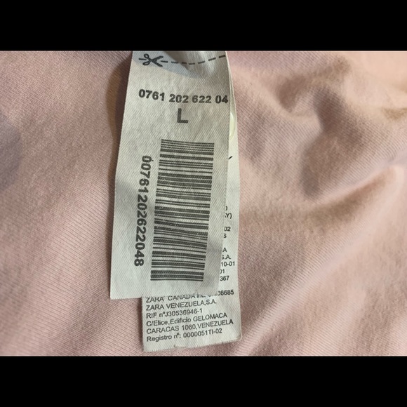 Easy one step light pastel pink work shirt from Zara. - Picture 5 of 5